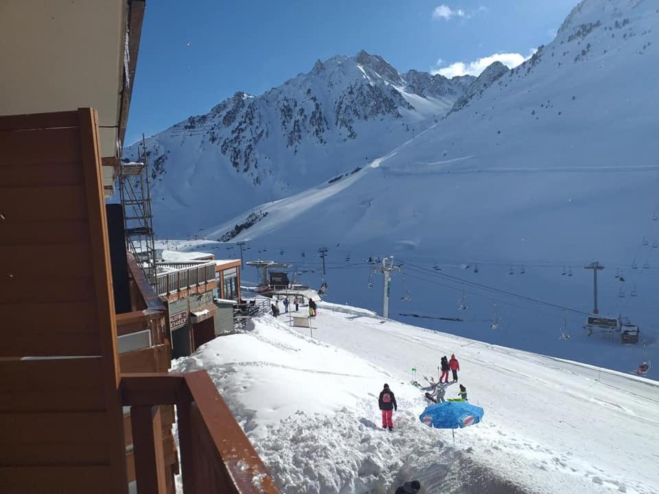 Studio En Pleine Montagne Avec Vue Sur Marmottes La Mongie Esterno foto
