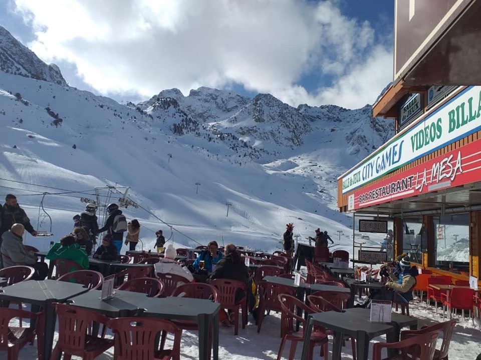 Studio En Pleine Montagne Avec Vue Sur Marmottes La Mongie Esterno foto